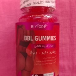 Suplément alimentaire pour agrandir les fesses BBL GUMMIES BYODE