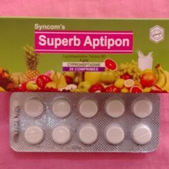 Comprimés de cyproheptadine SUPERB APTIPON