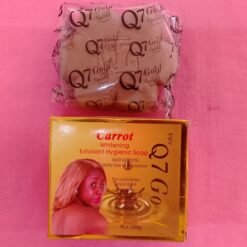 Savon exfoliant éclaircissant Q7 GOLD