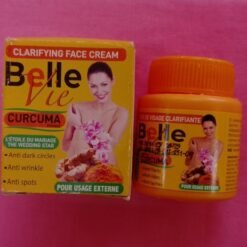Crème de visage clarifiante BELLE VIE aux extrait de curcuma anti fards, anti rides, anti taches