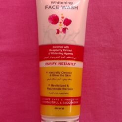 Nettoyant visage blanchissant FACE FRESH enrichi en extrait de framboise et en agents banchissants