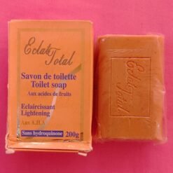 Savon de toilette éclaircissant ECLAT TOTAL  aux acides de fruits et aux AHA sans hydroquinone