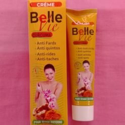 Tube crème BELLE VIE aux extraits de curcuma anti-fards, anti quintos, anti rides, antis-taches
