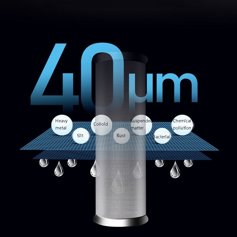 Purificateur d'eau central de l'eau du robinet domestique en acier inoxydable 304 – Image 4