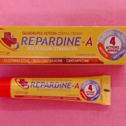 Crème reparatrice quatre actions REPARDINE-A anti,point noir, anti-bacterien, antiseptique, antifongique