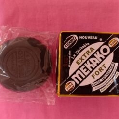 Savon noir antiseptique, éclaircissant, gommant et anti-tache MEKAKO extra fort 3en1 masque de viellesse