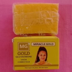 Savon correcteur MIRACLE GOLD glutathione pour tous types de peaux
