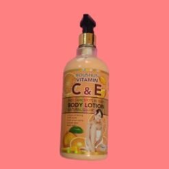 Lait corporel éclaircissant hydratant anti-âge à la vitamine C et E ROUSHUN