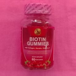 Complement alimentaires BIOTIN GUMMIES  avec collagène, kératine et vitamine c