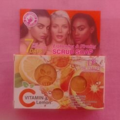 Savon gommant éclaircissant et raffermissant DR.DAVEY à la vitamine et citron