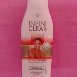 Lait clarifiant INFINI CLEAR à l'huile de carotte réduit les taches régénère et ravire  le teint