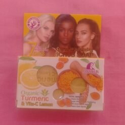 Savon super blanchissant aux curcuma bio et vitamine C citron ROUSHUN