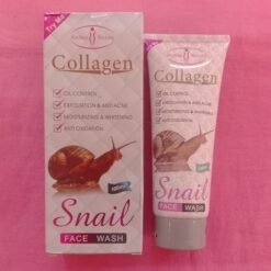 Nettoyant visage snail collagen AICHUN BEAUTY contrôle du bébum, exfliation et anti-acné, hydratant et blanchiment, anti -oxydant