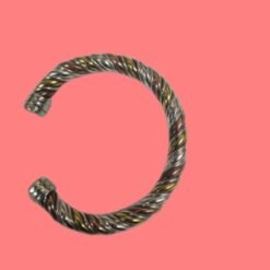 Bracelet Africain trois métaux (argent-cuivre-bronze)