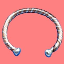 Bracelet Africain deux métaux (cuivre-argent)