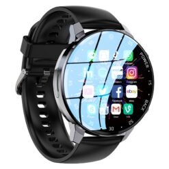 Alternative view of A3 1,43 pouces IP67 étanche 4G Android 8.1 Montre intelligente prenant en charge la reconnaissance faciale / GPS, Spécifications : 4G + 128G (Noir)