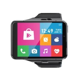 Alternative view of UNIWA DM200, 4 Go + 64 Go, montre intelligente Android 9.0 de 2,88 pouces, MT6761 Quad Core, réseau: 4G (noir)