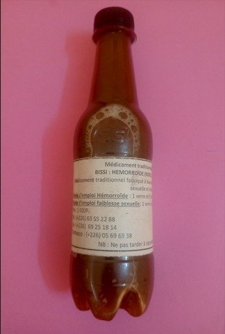 Tisane contre les hémorroïdes (koko) et la faiblesse sexuelle BISSI