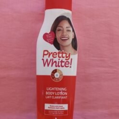 Lait clarifiant PRETTY WHITE uniformise le teint et corrige les taches resultat en 5 jours