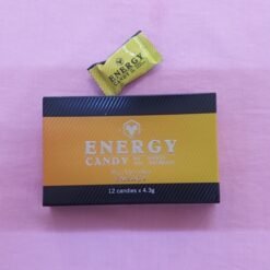 Bonbons énergisants pour homme  ENERGY CANDY go max nutrition sportive