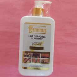Lait corporel clarifiant TERMINUS aux extraits de collagène anti taches point noir, anti quinto pieds et mains