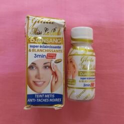 Concentré super éclaircissante blanchissante GLUTA miss la belle djansang teint metis anti-taches noiress
