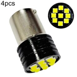 Lot de 4 feux de recul et de freinage haute luminosité 3030-9SMD pour voiture