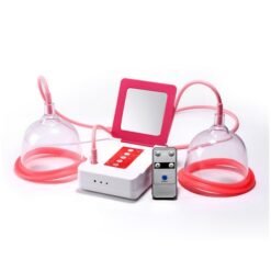 Instrument de massage électrique de poitrine de chargement USB portable, style: télécommande (une tasse)