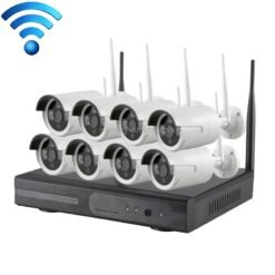 K9608W PE2013W 8CH HD 960P 1.3 Mega Pixel 2.4GHz WiFi IP Bullet Camera Kit NVR