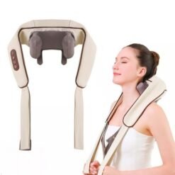 Masseur électrique de cou et d'épaules, masseur Shiatsu pour le dos et le cou avec chaleur