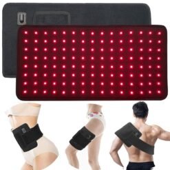120 LED lumière rouge ceinture de thérapie par lumière infrarouge pour le soulagement de la douleu