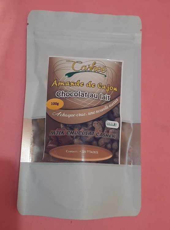 Amande de cajou Chocolat lait DANDOU CASHEE