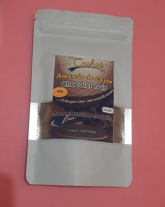 Amande de cajou Chocolat noir DANDOU CASHEE