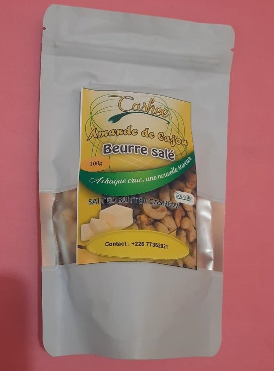 Amande de cajou beurre salé DANDOU CASHEE