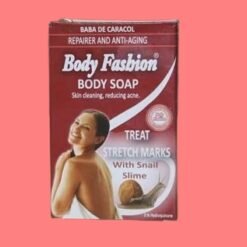 Savon  corporel réparateur anti-âge BODY FASHION à la bave d'escargot.
