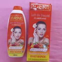 Lait de beauté clarifiant aux extraits de cocktail de fruits CLARIPUR nourrissant et hydratant effet rapide
