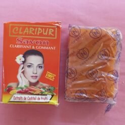 Savon clarifiant et gommant CLARIPUR aux extraits de cocktail de fruits