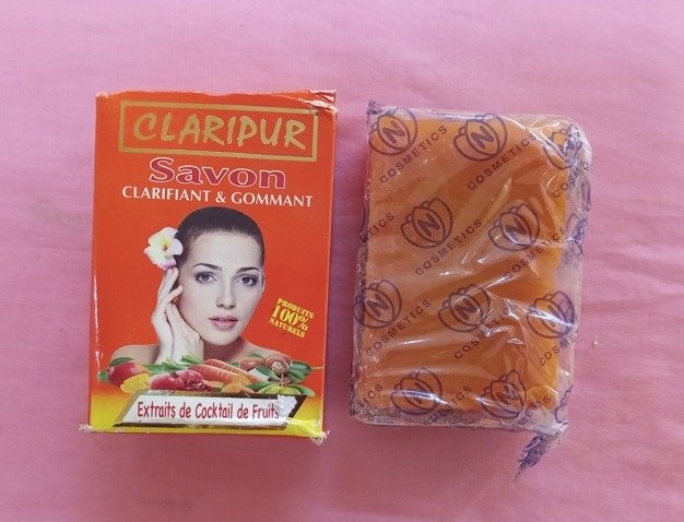 Savon clarifiant et gommant CLARIPUR aux extraits de cocktail de fruits