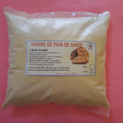 La farine de pain de singe ou fruit du baobab (Adansonia digitata)