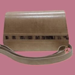 Sac à main en cuir motif koko dunda BOUBA CREATION