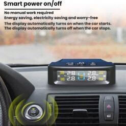 Alternative view of Système de surveillance de la pression des pneus (TPMS) a capteur externe +bip sonore