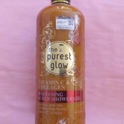 Gel douche exfoliant éclatant THE PUREST GLOW  à la vitamin C et au collagen