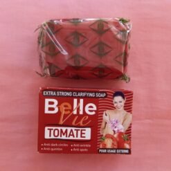 Savon clarifiant extra fort  BELLE VIE tomate anti fards, anti quintos, anti rides, anti taches