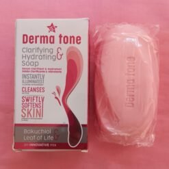 Savon clarifiant et hydratant DERMA TONE nettoie et assouplit efficacement la peau
