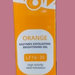 Tube gel exfoliant doux éclaircissant aux enzymes d'ORANGE LF16-35