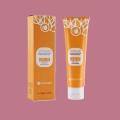 Gel tube exfoliant doux unifiant aux enzymes d'ORANGE LF16-35