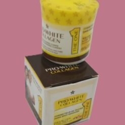 Crème de visage clarifiant PRO-WHITE COLLAGEN correcteur de taches brunes au beurre de karité et jaune d’oeuf