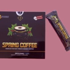Café énergissant prémélangé instantané prémium SPRING COFFEE à base de gigembre H et sans sucre