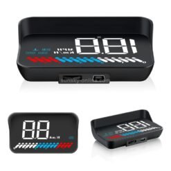 Alternative view of M7 3.5 pouces universel voiture OBD2 + GPS HUD affichage tête haute consommation de carburant