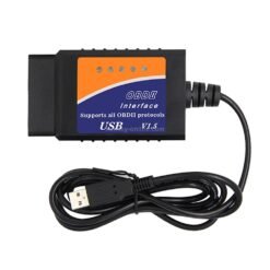 Alternative view of OBD ELM327 V1.5 Scanner de diagnostic de panne de voiture USB avec puce CH340T
La commande du jour avant 6PM (GMT+8) sera expédiée le même jour